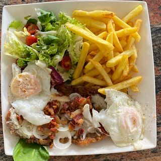 Milanesa de pollo americano