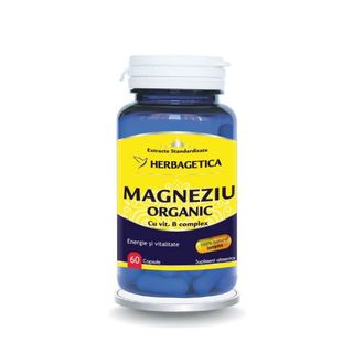 Magneziu Organic 60+10 Cps 