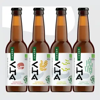 Kombucha imbir