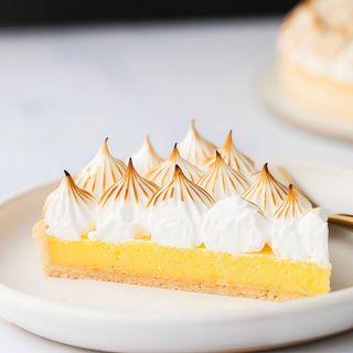 Tarta de limón merengada