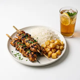 Plato De Pincho De Pollo