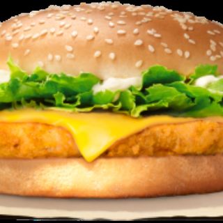 37. Hamburguesa De Pollo O Vegetal