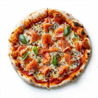 Pizza ai frutti di mare normale