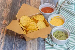 Nachos -  fondue