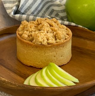 Tartaleta apple cheesecake crumble pie