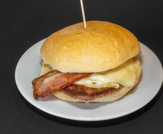 Hamburguesa super mixta