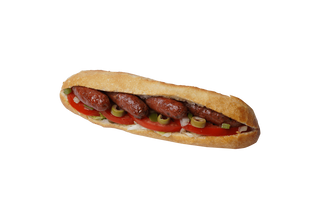 Sandwich Saucisses de Viande