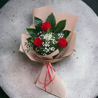 Buket 3 crvene ruže