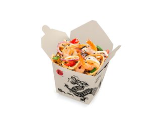 Локшина Пшенична з морепродуктами (300г)