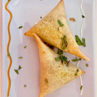 Samosas de keema ( Cordero)