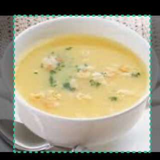  شوربة دجاج بالكريمه التركيه 