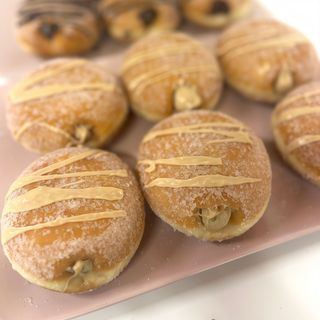 Berlina rellena de kinder