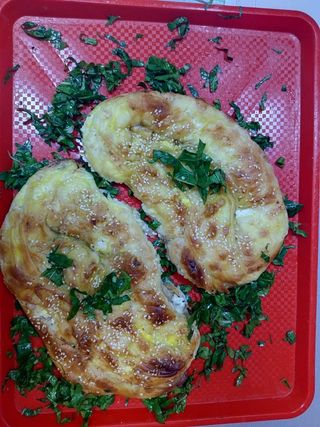 Sukana pita sa sirom i  spanaćem