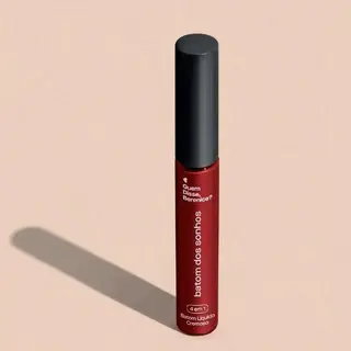 QDB Batom Líquido Cremoso dos Sonhos Vermelho Positivo, 5ml