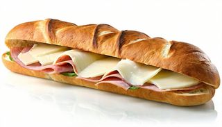 Panino Cotto e mozzarella