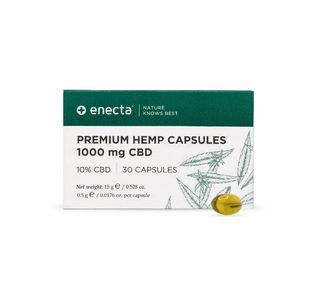 ENECTA - Cápsulas com óleo de CBD 10%