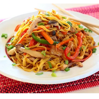 Tallarines Con Verduras 