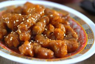 Cerdo con Salsa Agridulce