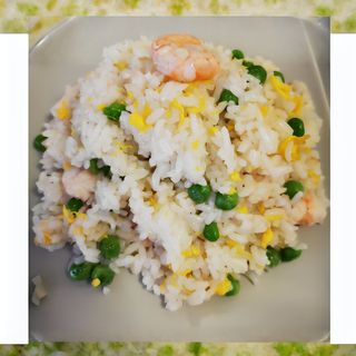 26. Riso con gamberi