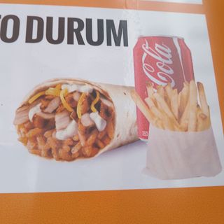 Menú  Durum Burrito
