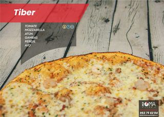 Pizza Tiber Familiar (45 Cm.)