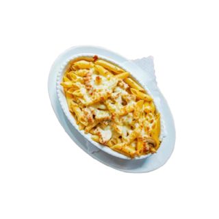 Rigatones gratinados