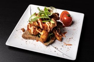 Shrimp chilly tempura