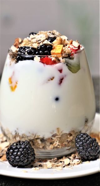 Մյուսլի մածնով