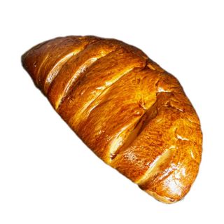 Drożdżówka z twarogiem i rodzynkami