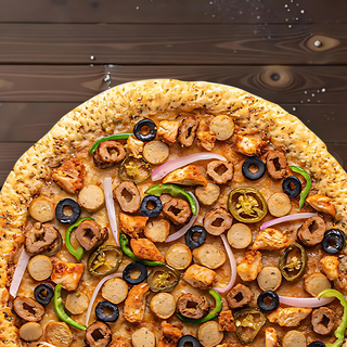 Chicken Gourmet Pizza 