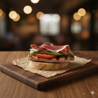 Montadito Serranito Cerdo