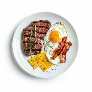 Picanha 350gr e contorno