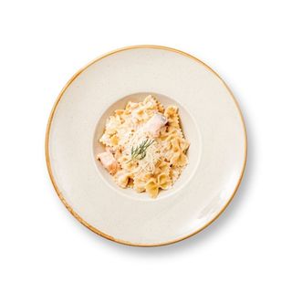 Паста с семгой