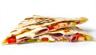 Piadina rotolo quotidiana cotto