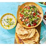 Greek Salad Flatbread