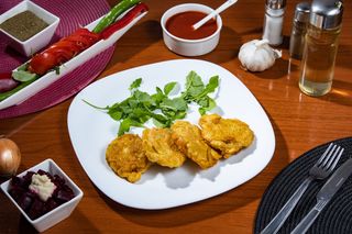 Snitel pane de dovlecei