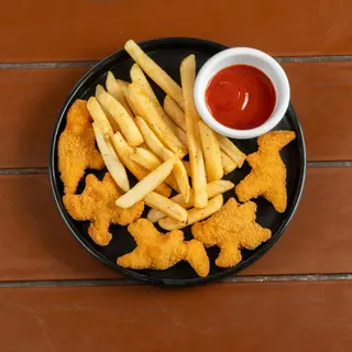 Nuggets z frytkami