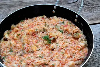 1/2 Arroz de tamboril