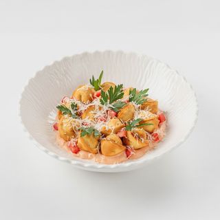 Жареные пельмени 