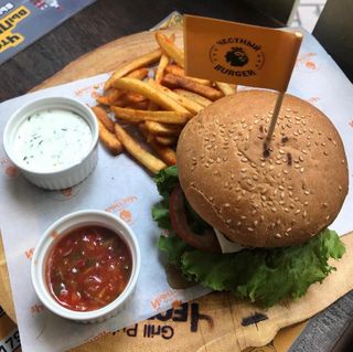 Бургер куриный 