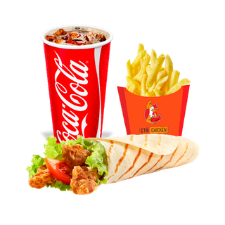 Меню "Чикен ролл"