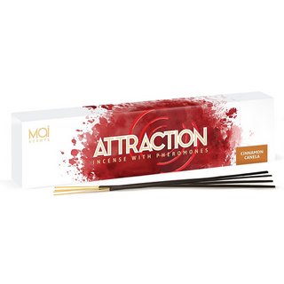 Caja 20 Varillas De Incienso Con Feromonas Canela Mai Attraction