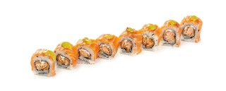 310 Ura salmone fritto - 8 pezzi