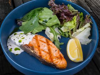 Стейк из сёмги 