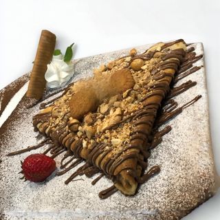 Crêpe Nutella Banane Fruits Sec