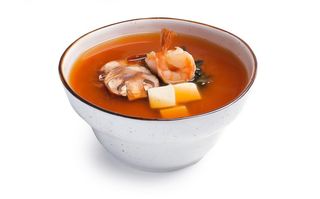 Мисо-суп с креветкой