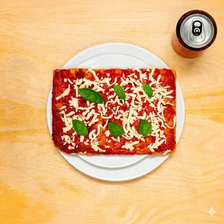 Margherita con bibita