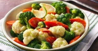 Овочі на пару