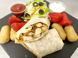 Combo thamel wrap de pollo para 2 personas