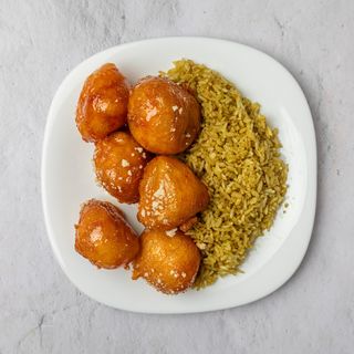 Pohovana piletina slatko kisela sa kikirikijem